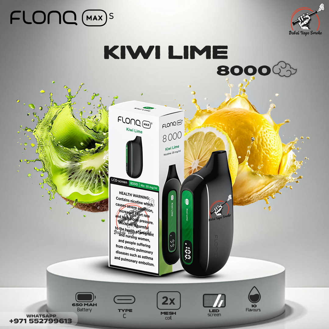 Flonq Max S 8000 Puffs Disposable Vape – Premium Vape Dubai