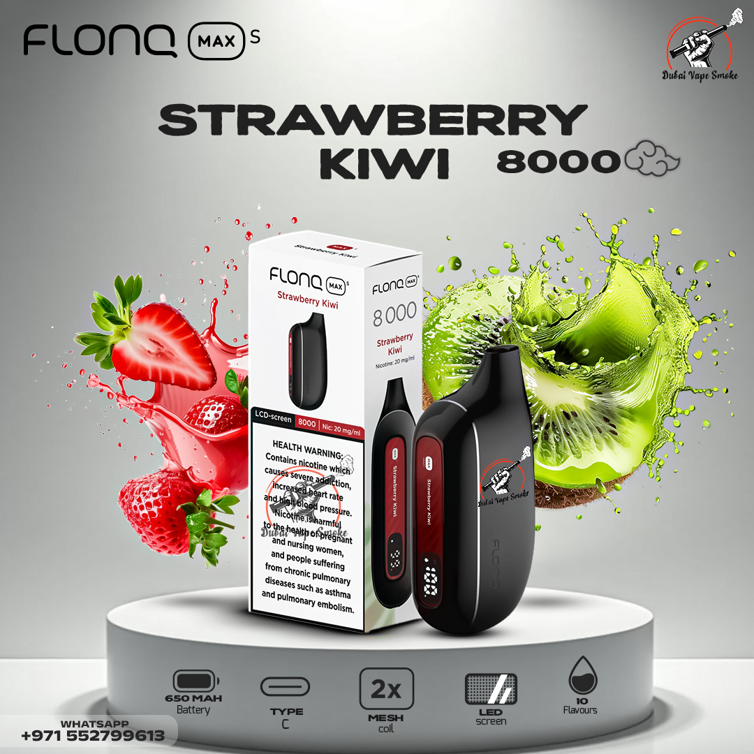 Flonq Max S 8000 Puffs Disposable Vape – Premium Vape Dubai