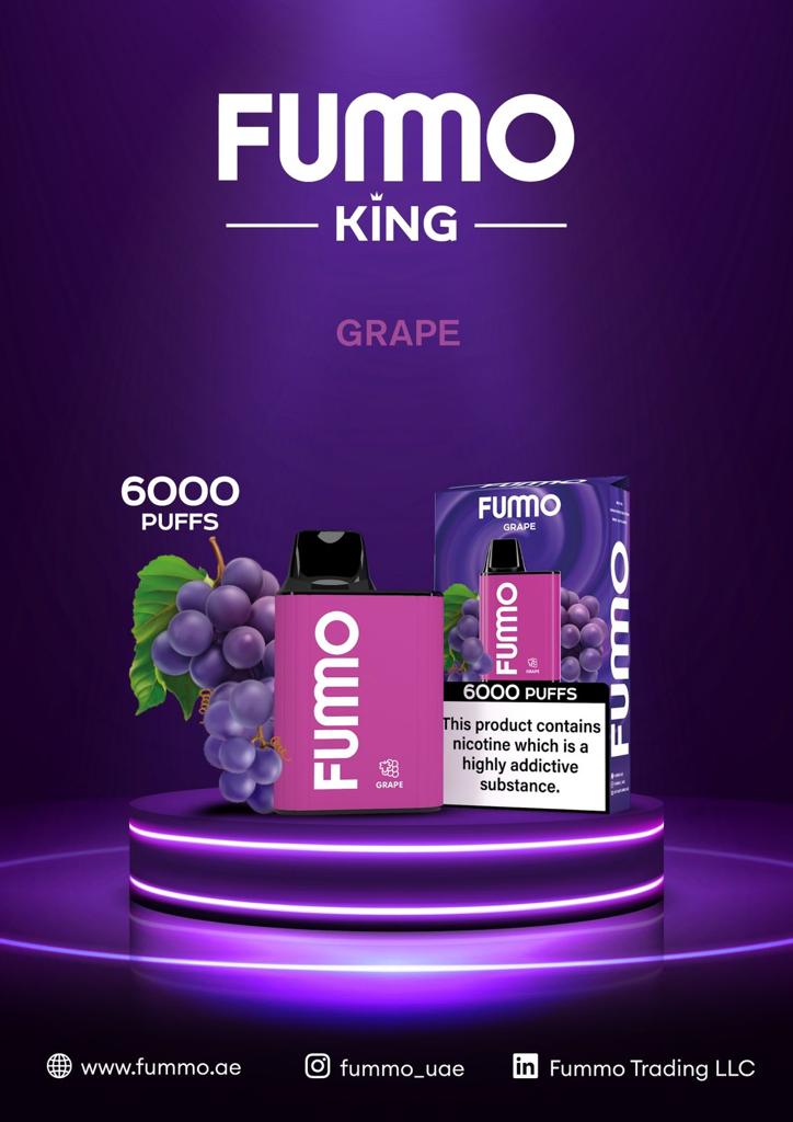 FUMMO KING 6000 PUFFS DISPOSABLE VAPE