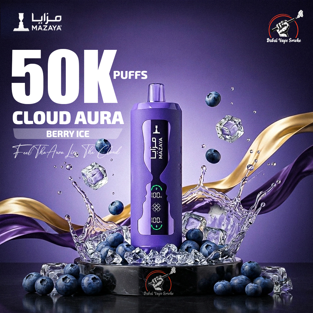 Mazaya Cloud Aura 50K Puffs Vape | Dubai Vape Smoke