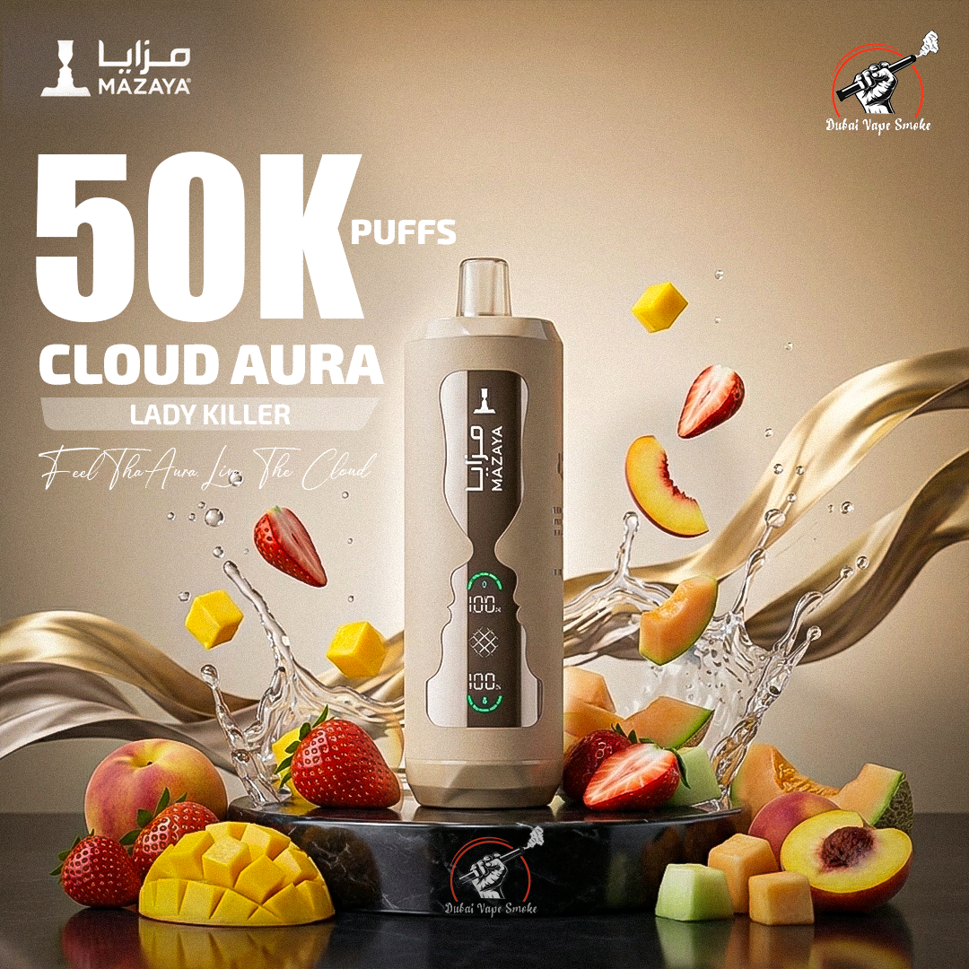 Mazaya Cloud Aura 50K Puffs Vape | Dubai Vape Smoke