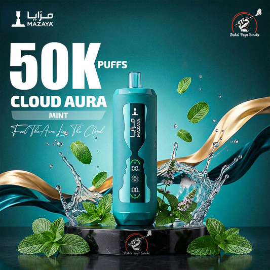 Mazaya Cloud Aura 50K Puffs Vape | Dubai Vape Smoke