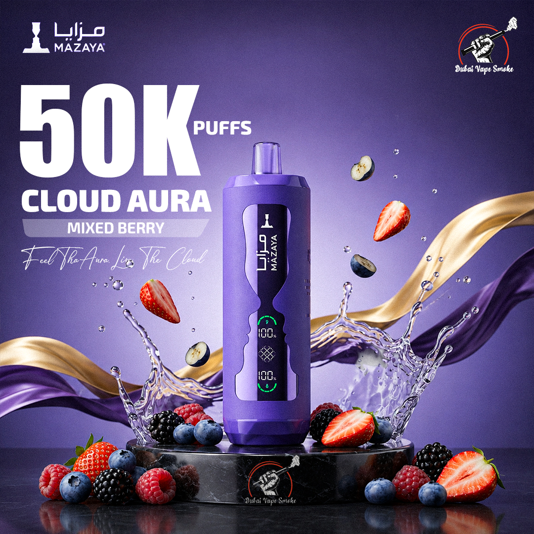 Mazaya Cloud Aura 50K Puffs Vape | Dubai Vape Smoke