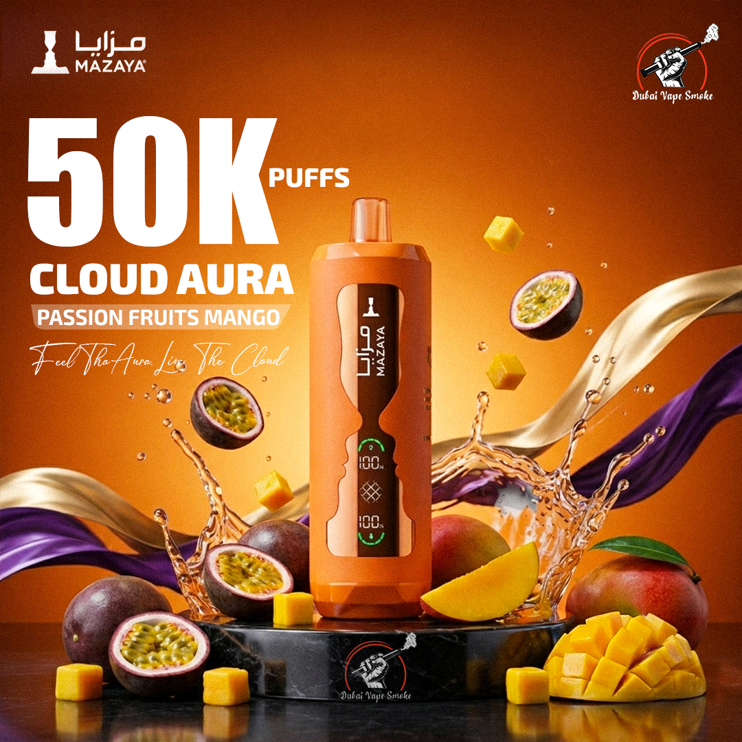 Mazaya Cloud Aura 50K Puffs Vape | Dubai Vape Smoke
