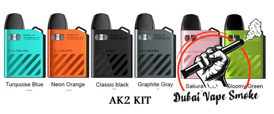 Caliburn Ak 2 device with pod