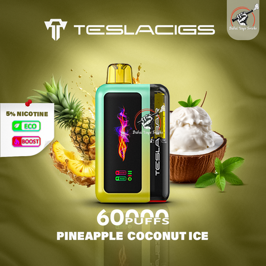Teslacigs Tesla Bar 60K Puffs | Dubai Vape Smoke