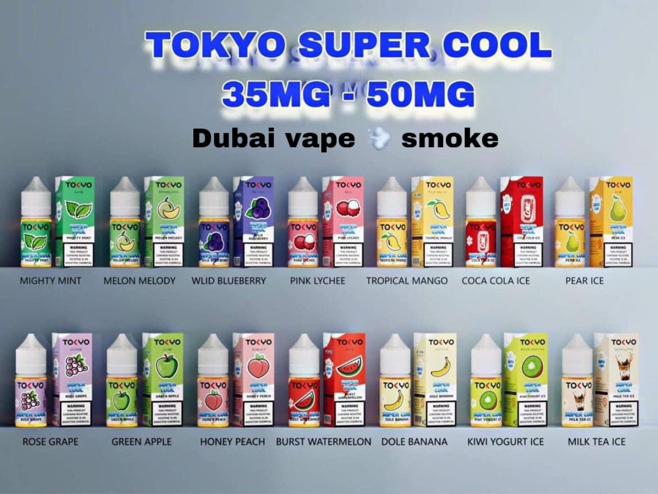 Tokyo Super Cool Vape E-liquid