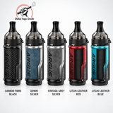 VOOPOO Argus 40W Pod Kit in alloy and leather finish with pod tank, available at Dubai Vape Smoke in the UAE.