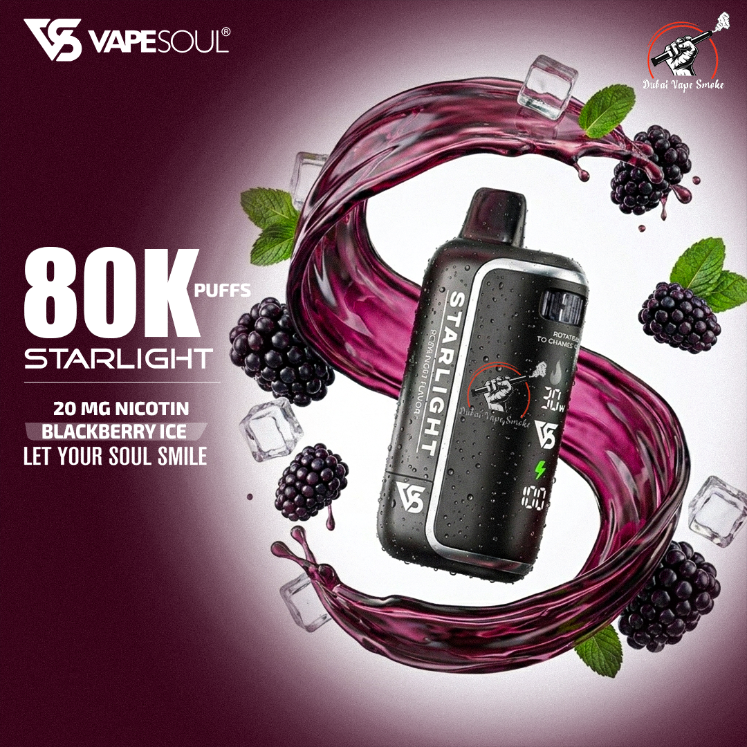 VapeSoul 80000 Disposable Vape (2% Nicotine) | Buy in Dubai