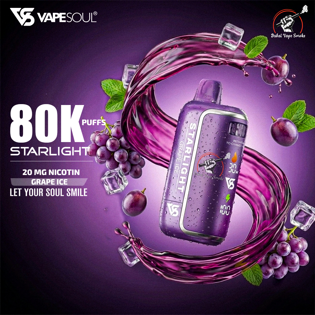 VapeSoul 80000 Disposable Vape (2% Nicotine) | Buy in Dubai