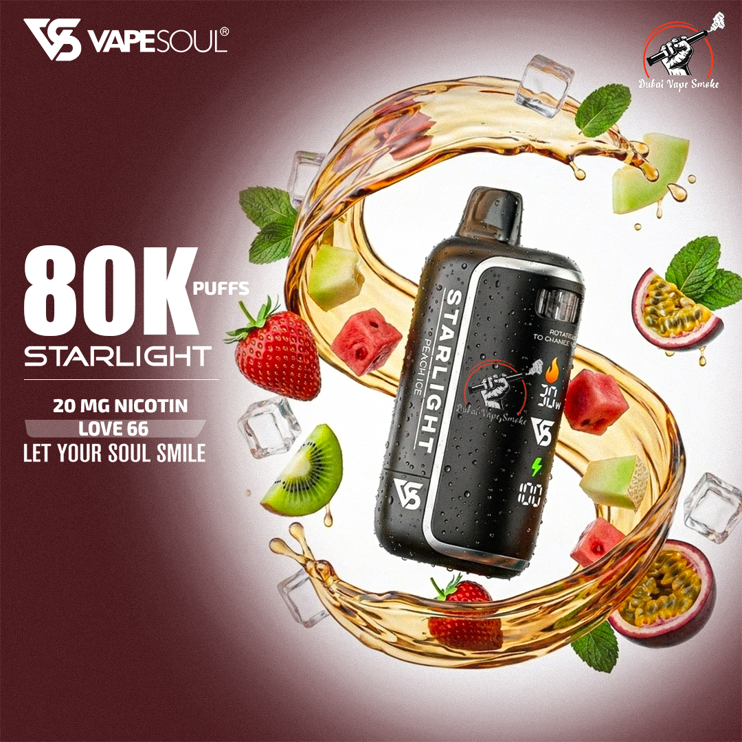 VapeSoul 80000 Disposable Vape (2% Nicotine) | Buy in Dubai
