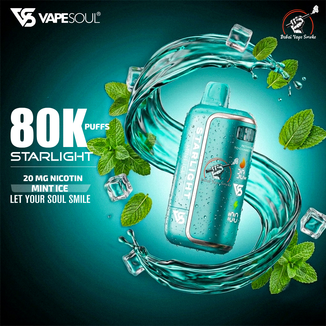 VapeSoul 80000 Disposable Vape (2% Nicotine) | Buy in Dubai