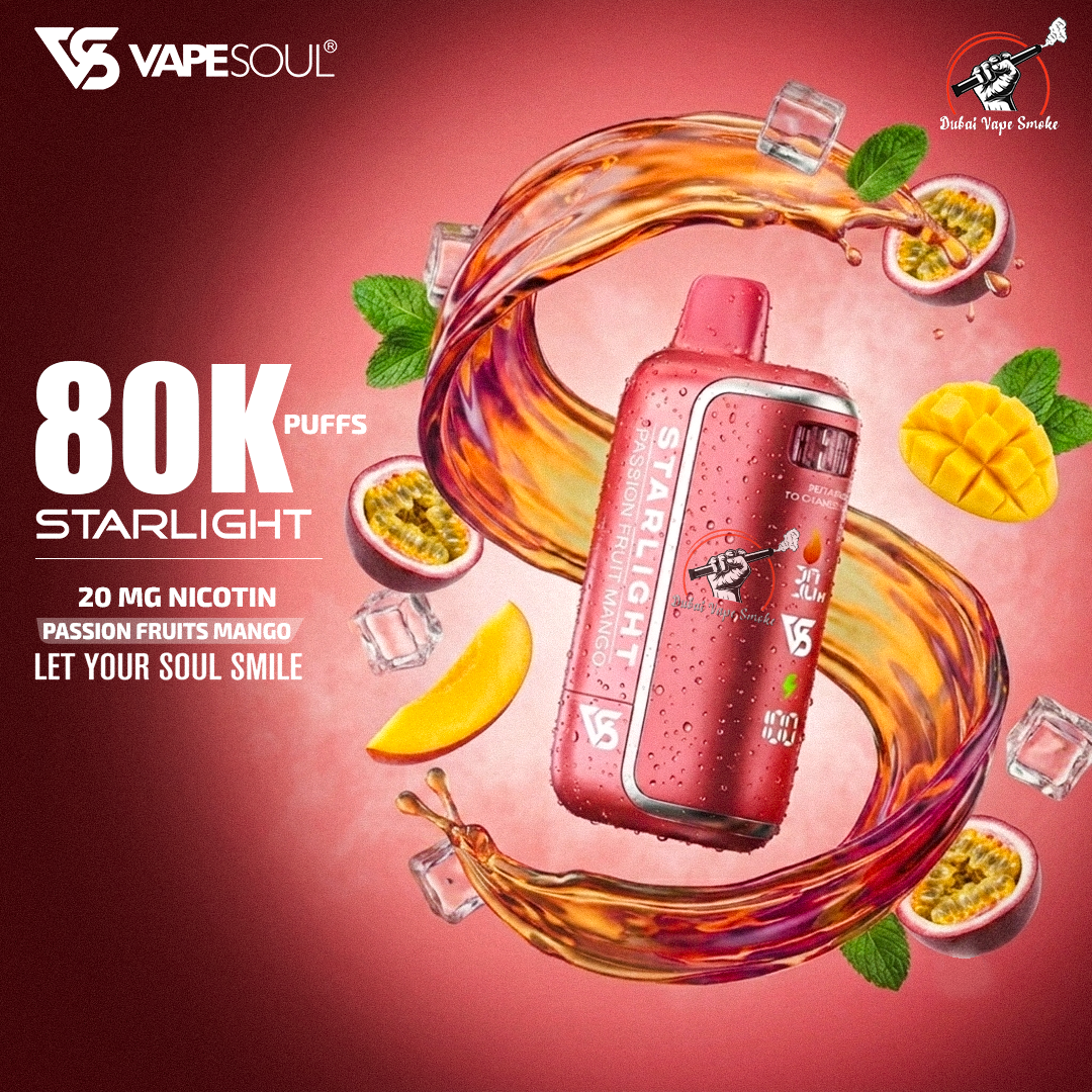 VapeSoul 80000 Disposable Vape (2% Nicotine) | Buy in Dubai
