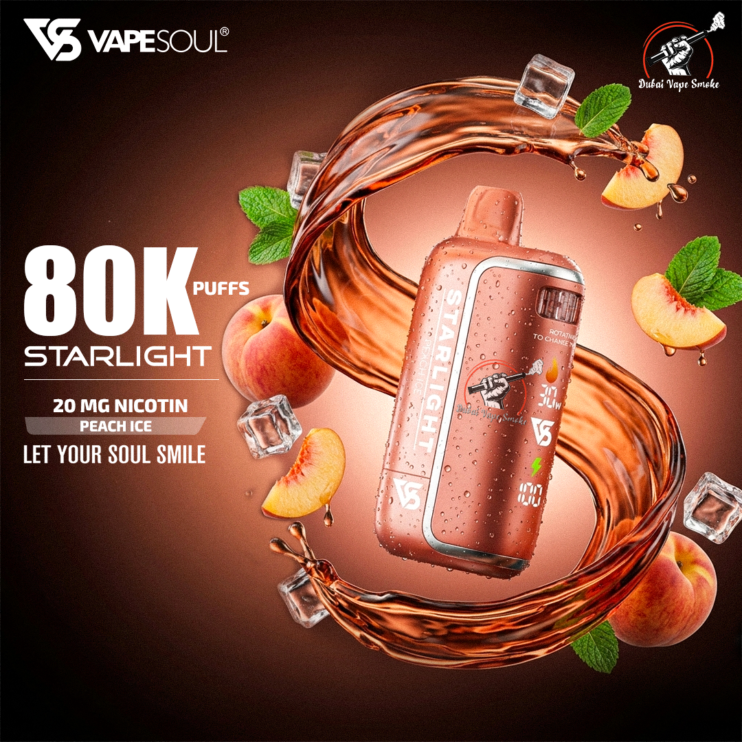 VapeSoul 80000 Disposable Vape (2% Nicotine) | Buy in Dubai