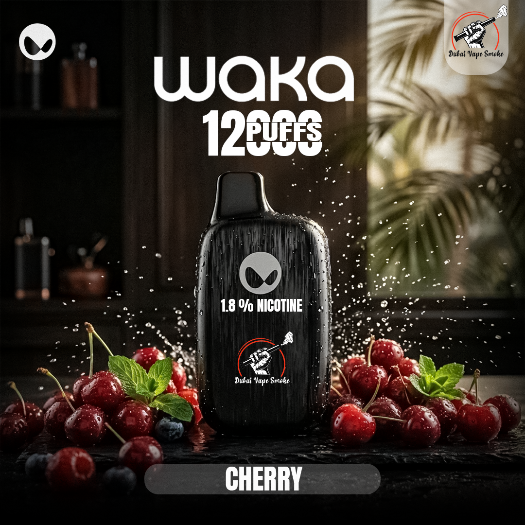 WAKA 12000 Puffs Disposable Vape (1.8% Nicotine) – Dubai Vape Smoke