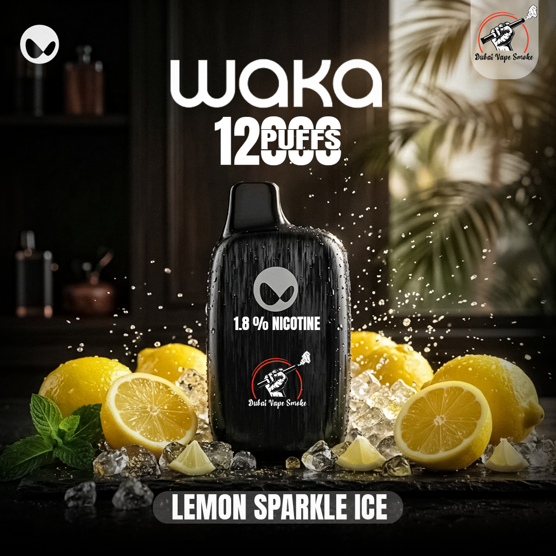 WAKA 12000 Puffs Disposable Vape (1.8% Nicotine) – Dubai Vape Smoke