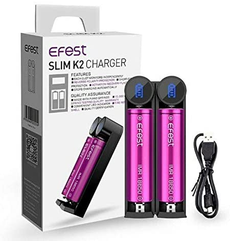 Efest SLIM K2 2 Channel Battery Charger