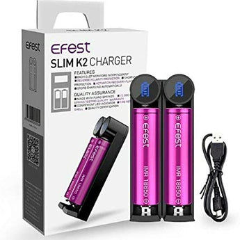 Efest SLIM K2 2 Channel Battery Charger