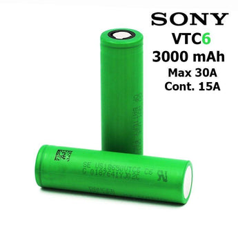 Sony VTC6 18650 3000mAh 3.7v Rechargeable Battery for Vape