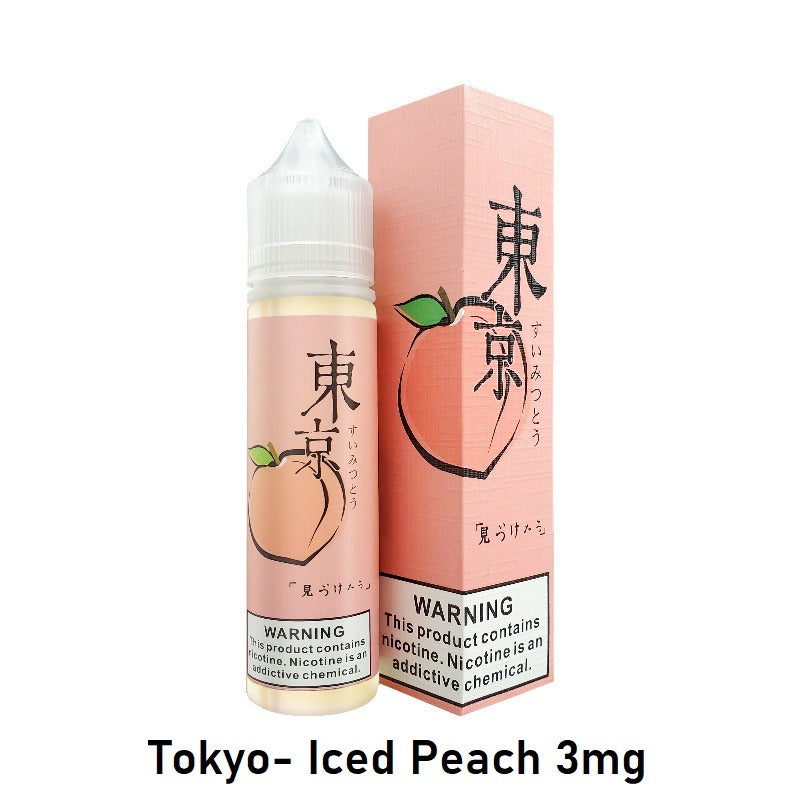 Tokyo E-Liquid 60ml 3mg | All Flavors Available in Dubai UAE