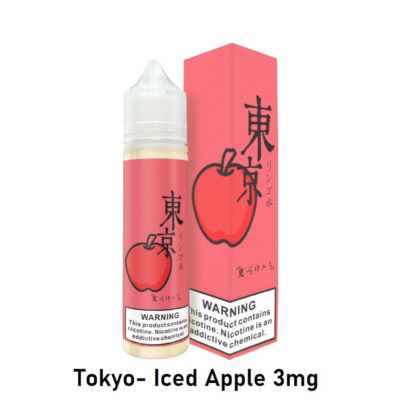 Tokyo E-Liquid 60ml 3mg | All Flavors Available in Dubai UAE