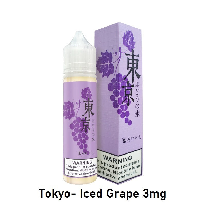 Tokyo E-Liquid 60ml 3mg | All Flavors Available in Dubai UAE