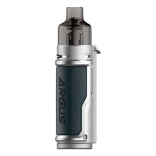 VOOPOO Argus 40W Pod Kit in alloy and leather finish with pod tank, available at Dubai Vape Smoke in the UAE.