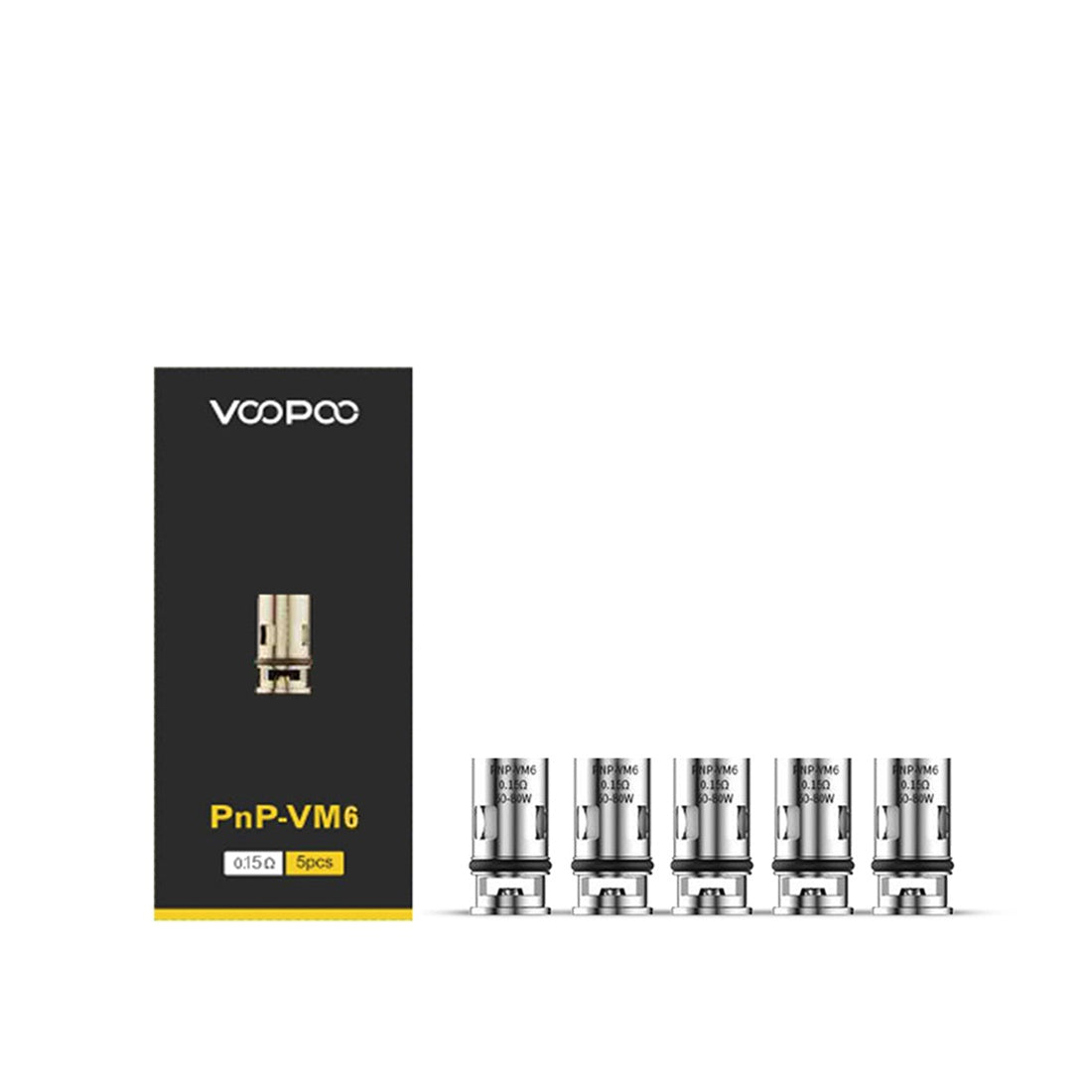 VOOPOO PnP Coils (5-Pack) Dubai | Fast Delivery UAE