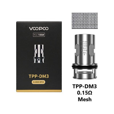 Voopoo TPP Replacement Coils | 3-Pack | Dubai Vape Smoke