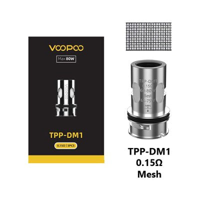 Voopoo TPP Replacement Coils | 3-Pack | Dubai Vape Smoke