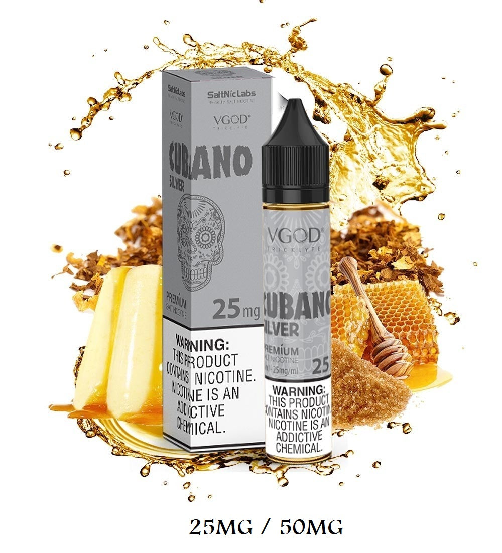 CUBANO VGOD SALT NIC 30ml25 mg