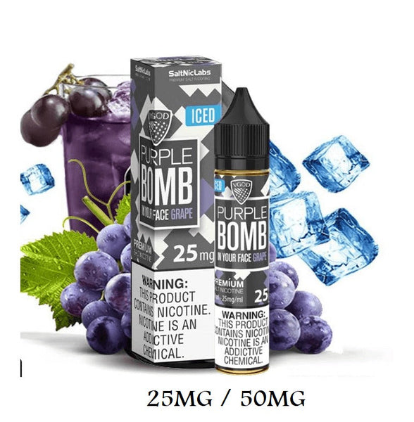 ICE PURPLE BOMB VGOD SALT NIC 30ml