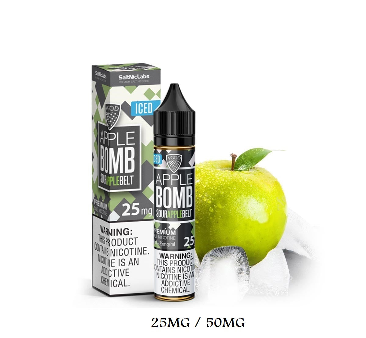 APPLE BOMB  VGOD SALTNIC  30ml25 mg