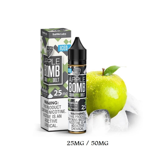 APPLE BOMB  VGOD SALTNIC  30ml25 mg