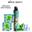 VABAR ROBUST 2500 PUFFS Disposable Vape