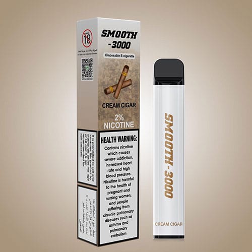 SMOOTH DISPOSABLE VAPE 3000 PUFFS 2% NICOTINE