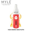 Myle Drip 2600 Puffs Disposable 2gm & 5gm Available