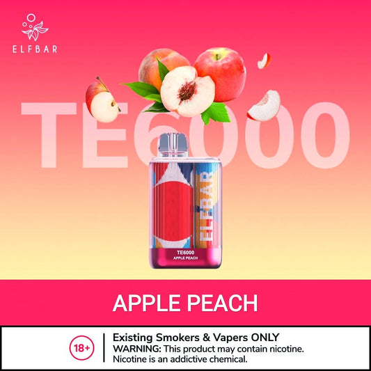 Elf bar TE 6000 Puffs Disposable Vape best price in dubai