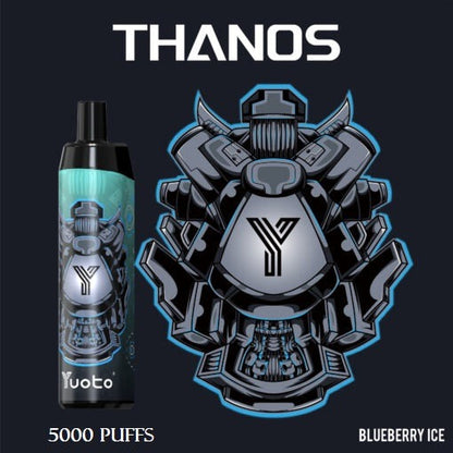Yuoto Thanos 5000 Puffs Disposable Vape – 14ml Rechargeable (50mg)
