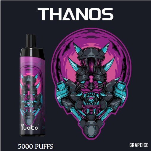 Yuoto Thanos 5000 Puffs Disposable Vape – 14ml Rechargeable (50mg)