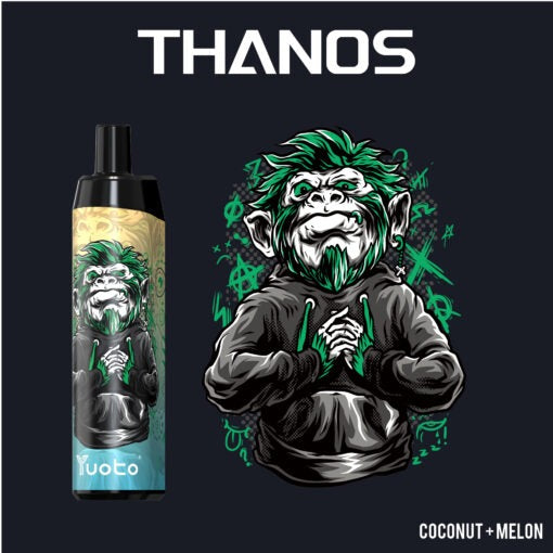 Yuoto Thanos 5000 Puffs Disposable Vape – 14ml Rechargeable (50mg)