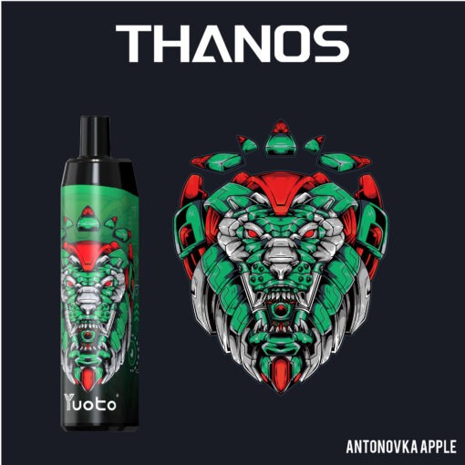 Yuoto Thanos 5000 Puffs Disposable Vape – 14ml Rechargeable (50mg)