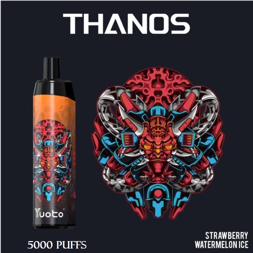 Yuoto Thanos 5000 Puffs Disposable Vape – 14ml Rechargeable (50mg)