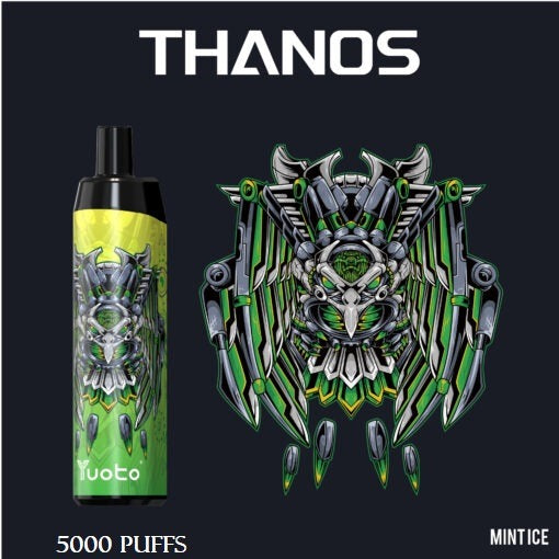 Yuoto Thanos 5000 Puffs Disposable Vape – 14ml Rechargeable (50mg)