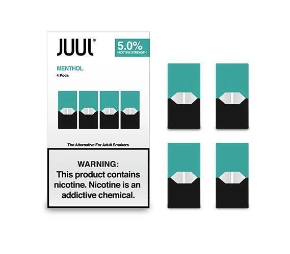 JUUL Pods Menthol 4-Pack 5% | Dubai Vape Smoke